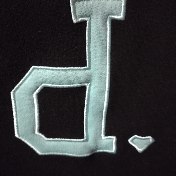 Diamond Supply Co Black and Mint Letterman's Jacket - Picture 3 of 6
